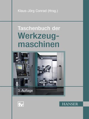 cover image of Taschenbuch der Werkzeugmaschinen